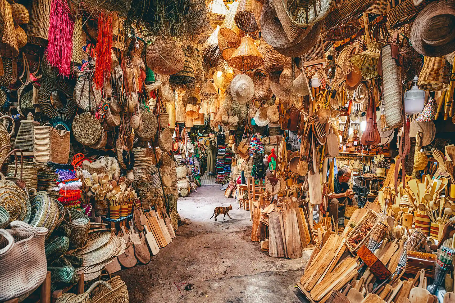 8 Days Cultural Private Guided Tour of Morocco: Marrakech Souk